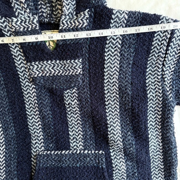 BAJA JOE Mexicali Blues Mexican Hoodie Cotton Sweatshirt S - Picture 8 of 13